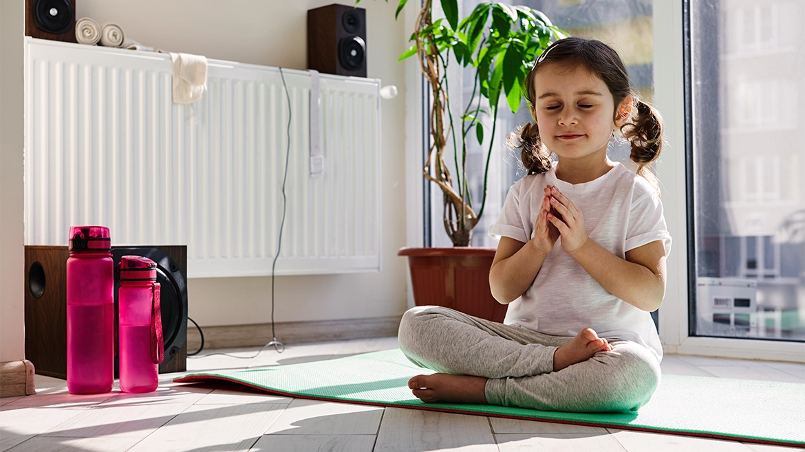 The Benefits of Yoga for young kids.