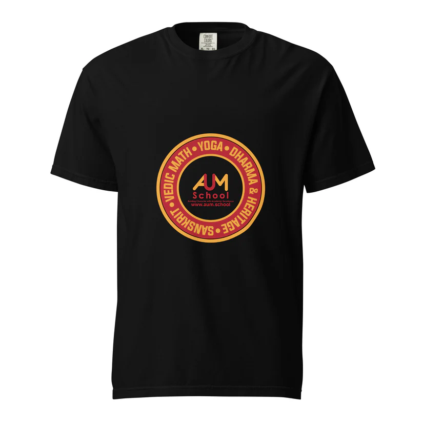 Unisex Aum T-Shirt Black